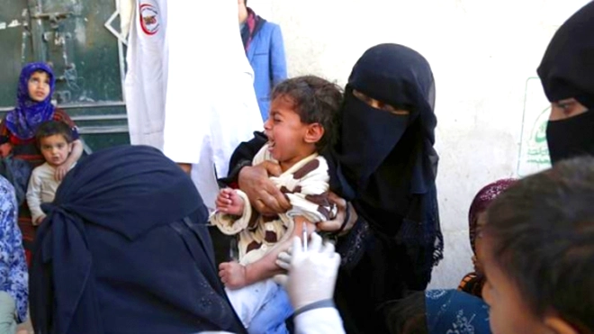 ​الصحة العالمية: 33 ألف إصابة بالحصبة في اليمن و280 وفاة منذ بداية العام الجاري